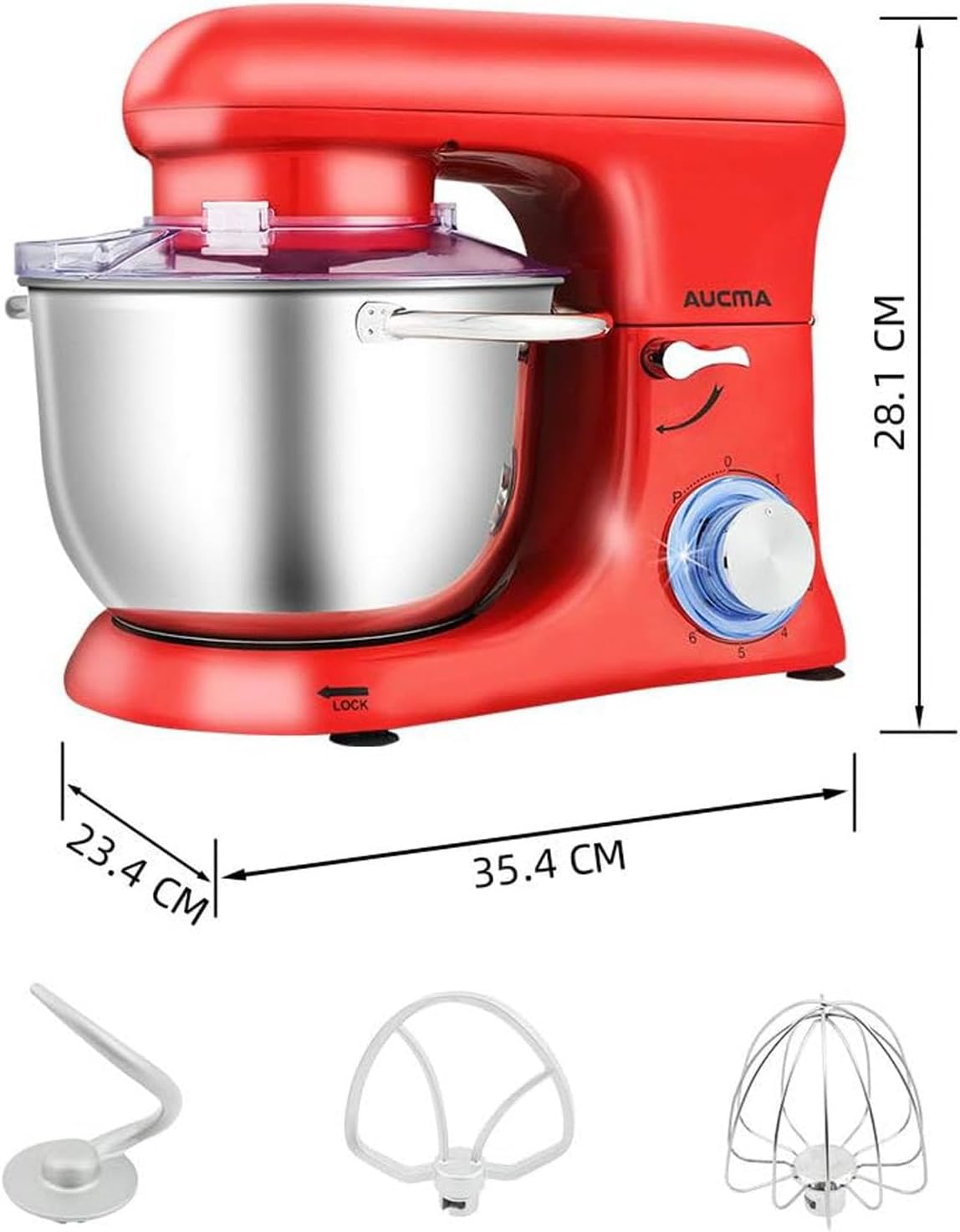 Aucma スタンドミキサー 4.5L大容量 　SM-1515 Aucma スタンドミキサー Aucma スタンドミキサー 4.5L大容量 SM-1515